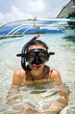 Snorkeling in Balabac waters